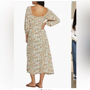 Billabong Dream All Day Floral Midi Dress